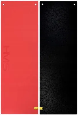 Produktbild von HMS MFK03 Fitnessmatte 180cm Rutschfest Rot-Schwarz
