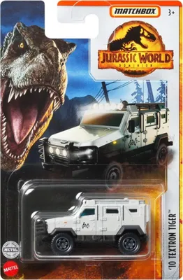 Obrázek produktu pro Matchbox Jurassic World FMW90, Auto, Jurassic World, 3 rok/roky, Plast, Kov, Vícebarevný