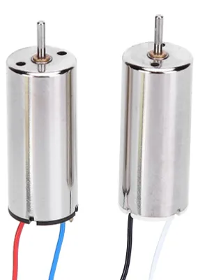 Motor 8,5x20 mm, 3-5 V, 0,15 A, 2 Stück für Quadcopter