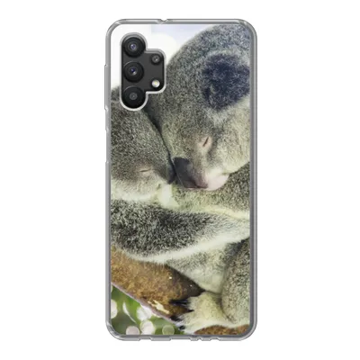 Produktbild von MuchoWow® Handyhülle Schutzhülle Hülle für Samsung Galaxy A32 5G Koalas - Plüschtier - Tiere - Kinder - Jungen - Mädchen Silikon Softcase Handy Hülle - Softcase