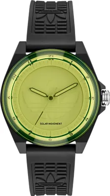 Produktbild von Adidas Uni Uhr PROJECT FOUR SOLAR Kunststoff schwarz AOST25530