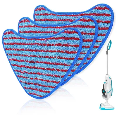 2 Mikrofasertücher für Vax Dampfreiniger, 3er Pack
