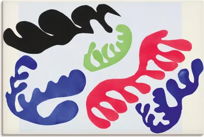 Produktbild von ARTland Leinwandbild Die Lagune 3. 1947 Größe: 90x60 cm