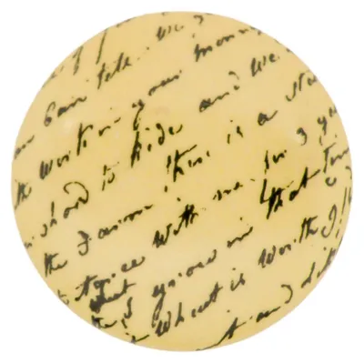 Möbelknopf Script 01182
