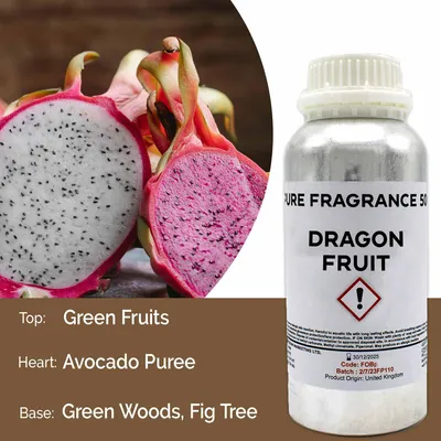 Productafbeelding van Pure geurolie met drakenfruitgeur - 500 ml