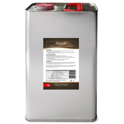 Obrázok produktu pre SAUNOVÝ OLEJ A IMPREGNÁCIA DREVA 5 LITROV Flexol prostriedok na ochranu dreva