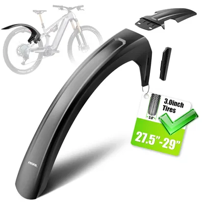 Image de Protection contre la boue pour vélos tout-terrain, compatible avec les pneus de 27,5 et 29 pouces