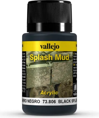Obrázok produktu pre Vallejo 73.806, Čierna, Akrylová farba, 40 ml, 1 kusov