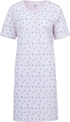 Produktbild von Nachthemd Kurzarm - Zweigen , Farbe:rosa, Größe:4XL