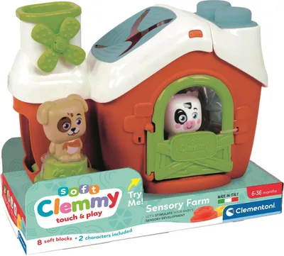 Produktbild von Clementoni Clemmy Sensory farm, Bauernhof, 0,5 Jahr(e), Mehrfarbig