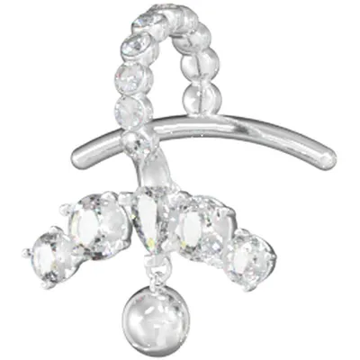 Produktbild von Ohrringen Guess Silber   Kollektion Crazy Earrings - frau