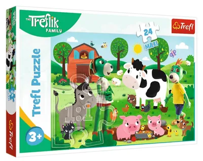 Produktbild von Trefl 14361, 24 Stück(e), Cartoons, 3 Jahr(e)