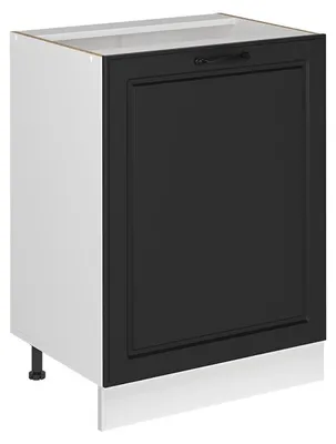 Obrázok produktu pre Kuchynská spodná skrinka Vicco R-Line Antracitový vidiecky dom/biely 60 cm s 1 dverami bez pracovnej dosky, Model 72114