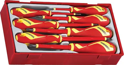 Immagine prodotto di Tengtools 178710109 1000V Set Di Cacciaviti Isolati Ttv907N 7 Pezzi