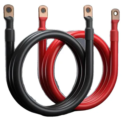 Obrázek produktu pro Elektrický drát, měděný, délka 0,3 metru, průměr 2 AWG, 0,3 m