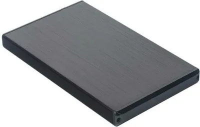 Produktbild von AISENS ASE-2530B, HDD-Gehäuse, 2.5", SATA, Serial ATA II, Serial ATA III, 5 Gbit/s, USB Anschluss, Schwarz