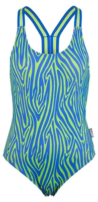 Produktbild von BECO the world of aquasports Badeanzug Zebra Vibes mit starkem Halt und voller Bewegungsfreiheit! blau-grün 36