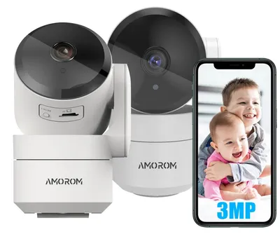 Zdjęcie produktu dla Kamera monitoringu Wi-Fi 2K do użytku wewnątrz pomieszczeń, oferująca monitoring panoramiczny 360° oraz detekcję ruchu opartą na sztucznej inteligencji