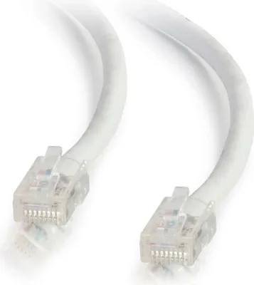 Zdjęcie produktu dla C2G 83120, 0,5 m, Cat5e, U/UTP (UTP), RJ-45, RJ-45, Biały