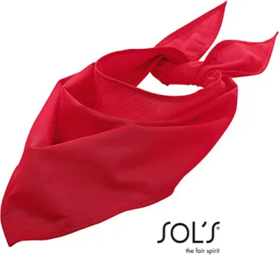 Produktbild von SOLs 01198 | Bandana - Einheitsgröße: 62 x 62 x 80 cm - Farbe: Red - Größe: 62 x 62 x 80 cm