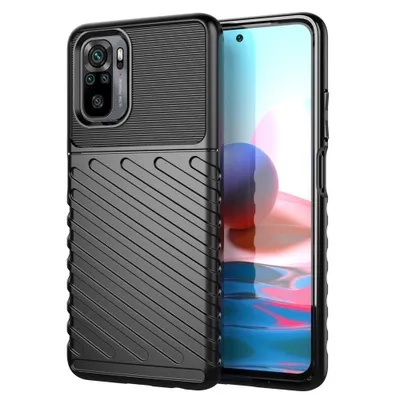 Obrázok produktu pre Odolné TPU puzdro pre Xiaomi Redmi 10 - Čierna KP24680