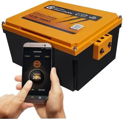 Produktbild von Liontron Lithium LiFePO4 LX - Arctic Smart BMS Wohnmobil Untersitz Batterie 12,8V 150Ah