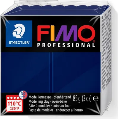 Obrázok produktu pre FIMO PROFESSIONAL modelovacia hlina, tmavomodrá, 85 g