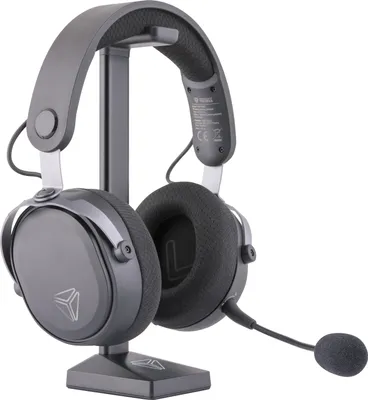 Obrázek produktu pro YENKEE YHS 01BK Stojan na sluchátka 2v1
