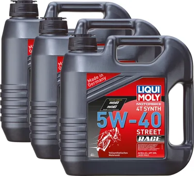 Produktbild von Liqui Moly Motoröl Motorrad Motorbike 4T Synth Sport Street Race 1685 5W-40