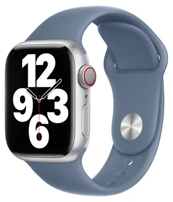 Image de Bracelet Apple Sport pour Apple Watch | 38/40/41/42 mm - Bleu ardoise