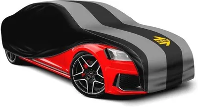 Immagine prodotto di Copertura per auto da esterno a 3 strati, traspirante, resistente ai raggi UV, L, 480x178x120 cm