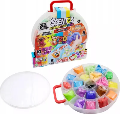 Immagine prodotto di PASTE PLASTICHE ODOROSE SCENTOS - 20 pz. 3+