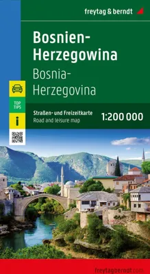 Obrázek produktu pro Bosna-Herzegovina 1:200 000 / automapa