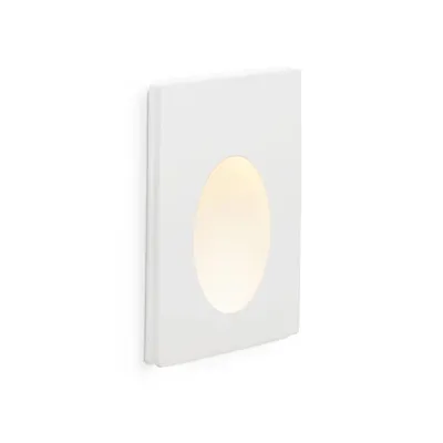 Immagine prodotto di Lampada da parete a incasso a LED PLAS-1 1W 3000K Bianco