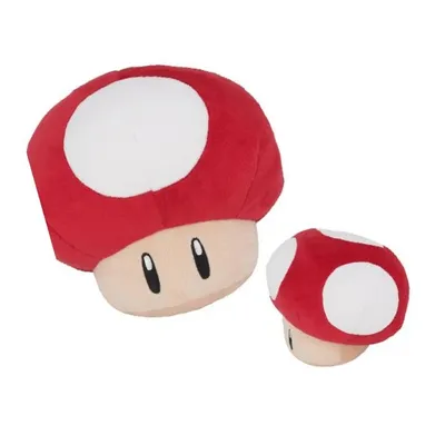 Produktbild von TOGETHER, Plüsch Super Mario Super Pilz 16cm, Rot