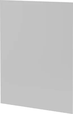 Produktbild von VERMOP Seitenwand Platinum White, 714 x 497 x 3 cm | 1 Stück