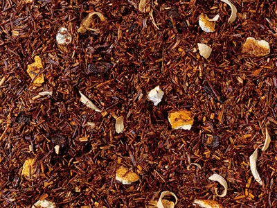 Produktbild von 1 kg  Rotbuschteemischung Schoko/Orange aromatisiert