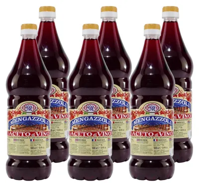 Produktbild von Mengazzoli Rotwein-Essig (12 x 1,0L)