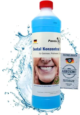 Produktbild von Zahnreiniger 1000 ml, Fleckenentfernung, für Zahnersatz, intensive Reinigung