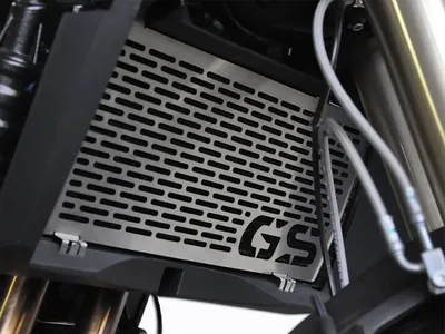 Obrázek produktu pro Kryt chladiče ZIEGER kompatibilní s BMW F 800 GS Design Logo stříbrný