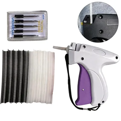 Produktbild von Mini Nähmaschine Handnähgerät Schnellnähpistole Tragbare Kleidungs Reparaturmaschine für Kleidung Stoffe Reisen Haushalt