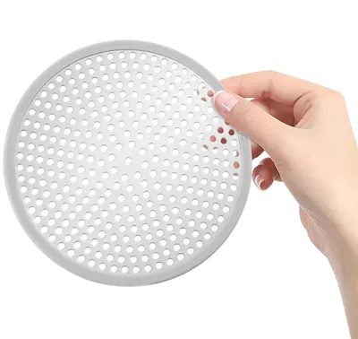 Immagine prodotto di INF Copertura rotonda per scarico a pavimento in acciaio inox - Filtro anti-intasamento