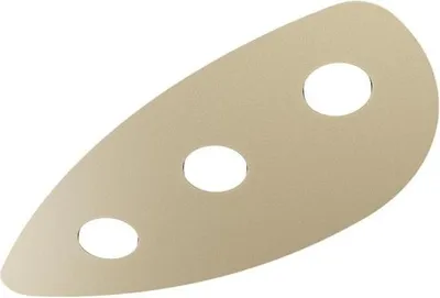 Zdjęcie produktu dla Lampa sufitowa Toplight Shape, 3 światła maks. 9W z gniazdem GX53, struktura piaskowa, nowoczesny design 60x38x3cm