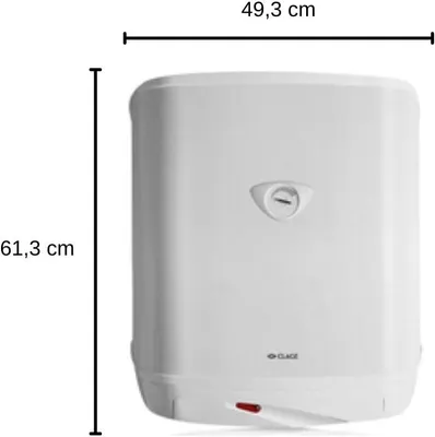 Produktbild von Clage druckfester Wandspeicher S 50 2 kW 50 L steckerfertig Warmwasserpeicher