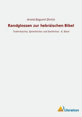 Produktbild von Randglossen zur hebräischen Bibel