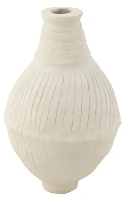 Produktbild von Große dekorative Vase aus Pappmaché