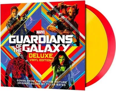 Produktbild von Tyler Bates: Guardians Of The Galaxy (O.S.T.) (Limited Deluxe Edition) (Red & Yellow Vinyl)