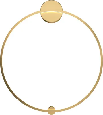 Produktbild von Maytoni Halo LED Wandleuchte 80cm, Messing, 47W, 2300lm, 4000K, IP20