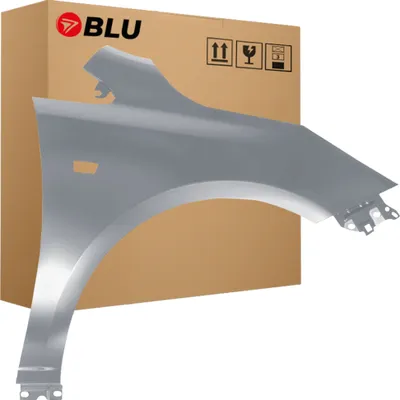 Produktbild von BLU Kotflügel Passend für Opel Corsa E Z163 Rechts Silber Lichsilber | 2014-2019 | Vorderseite Vorne | Lackiert | Einbaufertig
