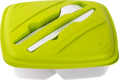 Produktbild von Gariella Lunchbox mit Besteck Grün